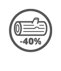 薪量40%減